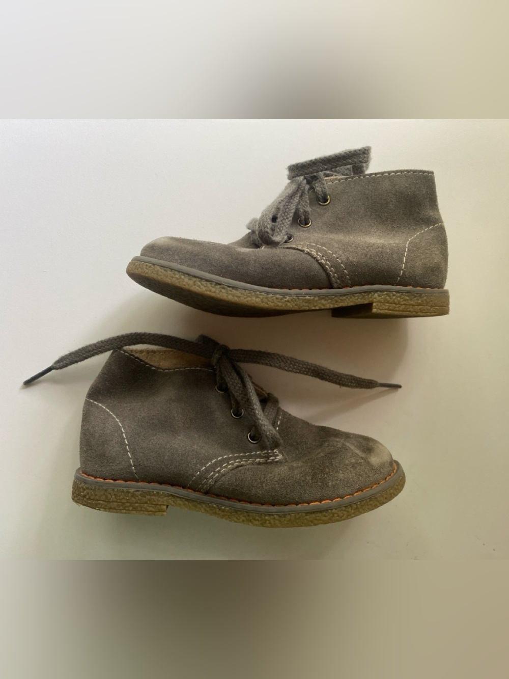 Footmates Suede Lace-Up Boots / Size 7c / GUC